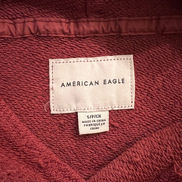 American Eagle | Dusty Pink/Red Hoodie/Sweater - Picture 4 of 5